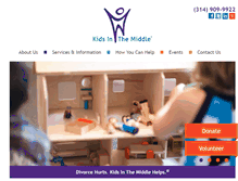 Tablet Screenshot of kidsinthemiddle.org